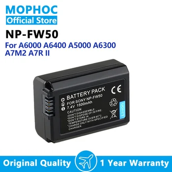 Np Fw50 NP-FW50 Baterija SONY Kamera A6300 A6000 α6000 A6400 A5000 A7M2 A7R II Originali Camere 1080mAh 14