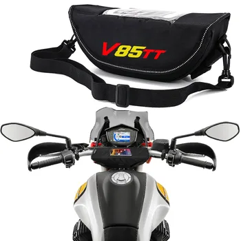 Dėl Moto Guzzi V85 TT V85TT Motociklo aksesuaras Vandeniui Ir Dulkėms Rankenos Laikymo Krepšys navigacijos krepšys 17