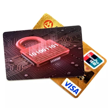 Pritaikytas Spausdinimui Anti-theft Kredito Guard RDA Blokuoti Kortele NFC Signalo Blokatorius, PVC Banko Kortele Apsaugos 1000Pcs 23
