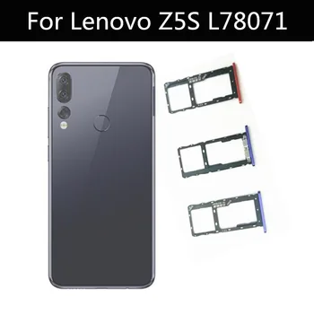SIM Kortelės Lizdo Laikiklį Lenovo Z5S L78071 Micro SD Kortelės Lizdas Dėklas Lizdo Adapteris, Pakeitimas, Remontas