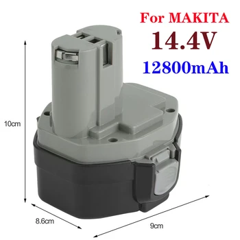 100% Originalus 14,4 V12800mAh NI-MH Maitinimo Werkzeug Akku für MAKITA 14,4 V Batterie für Makita PA14,1422,1420 192600-1 6281D 6280D 16