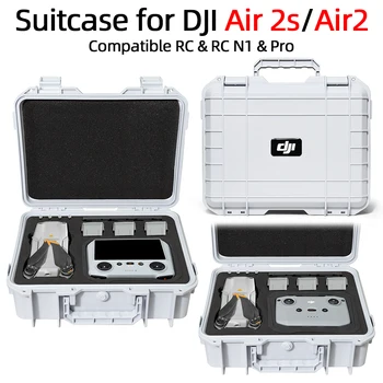 Tinka DJI MAVIC air2 lagaminą, DJI oro 2S priedų laikymo dėžutė, sprogimų dėžutė su nuotolinio valdymo ekranas 22