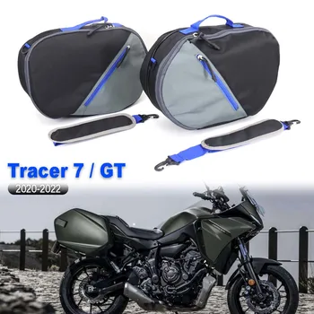 Bandomųjų 7 / GT motociklo pusėje bagažo krepšys balno linijinės maišelį 2020 2021 2022 Balno Krepšiai, bagažo krepšiai Yamaha BANDOMŲJŲ 7 / 700 GT 9