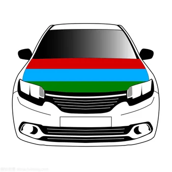 Karelijos Respublikos vėliavas 3.3x5ft/5x7ft 100%poliesteris,automobilio variklio dangčio reklama 1