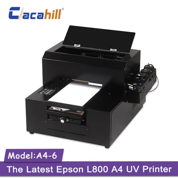 UV spausdintuvas lako, daugiafunkcinis rašalinis tablet A4 mažas mobiliojo telefono dėklas/mediena/stiklo spalvinga spausdinti 16